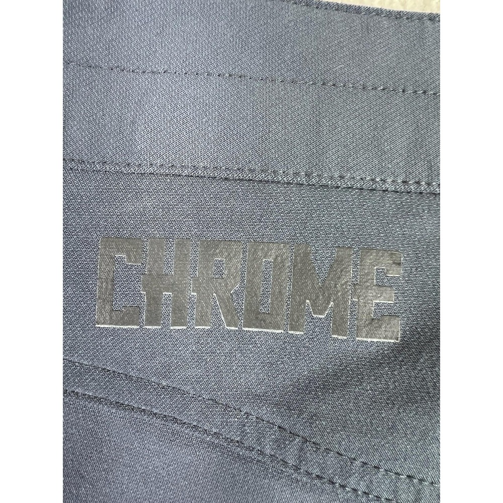 Chrome Industries Biker Shorts Mens 30 Blue Nylon Spandex Stretch 14" Inseam - Picture 3 of 15